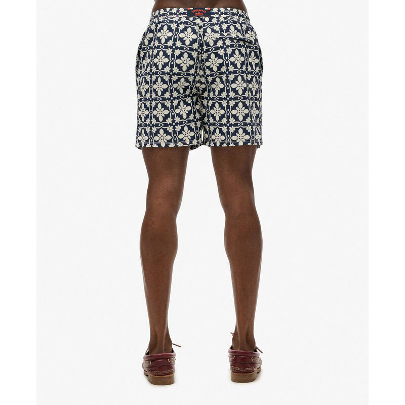 Superdry Tile Print 17 Swim Short image number 1